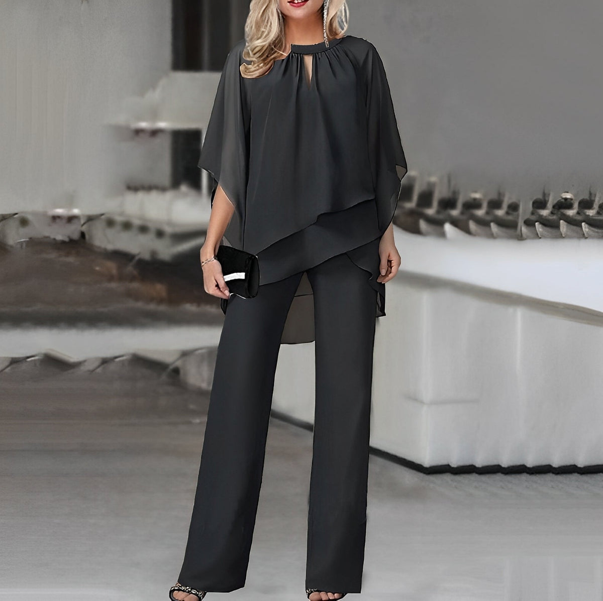 Sulpicia Wide Leg Two-Piece Set