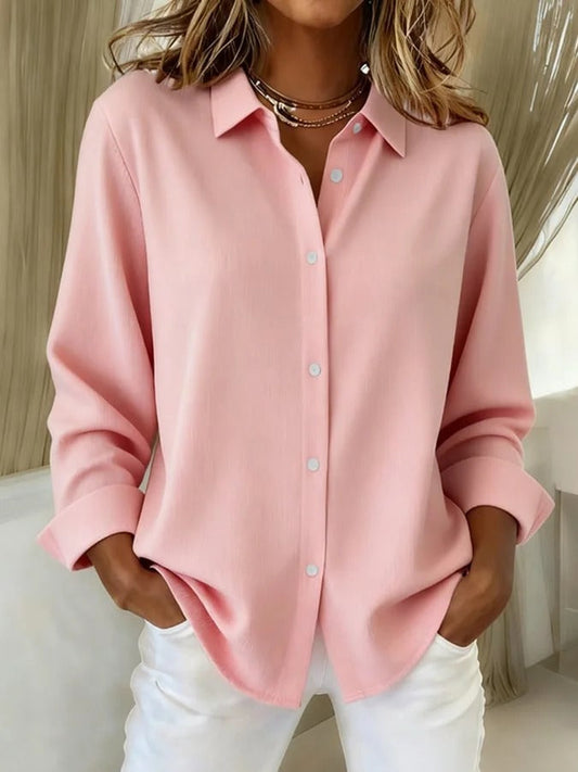 Meinwen Oversized Button-Down Shirt