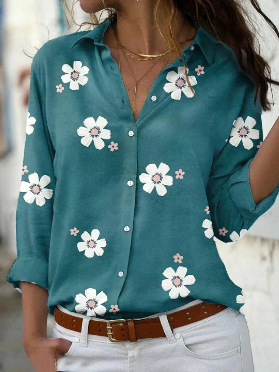 Kalomaria Floral Button-Down Shirt