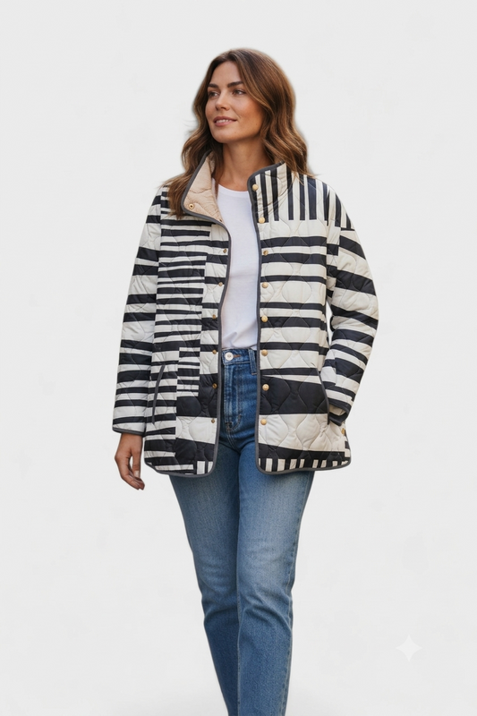 Uldine Quilted Zip-Up Puffer Jacket