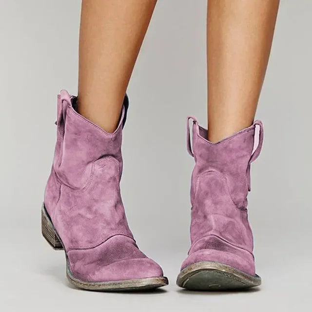 Ailbhe Block Heel Cowboy Boots