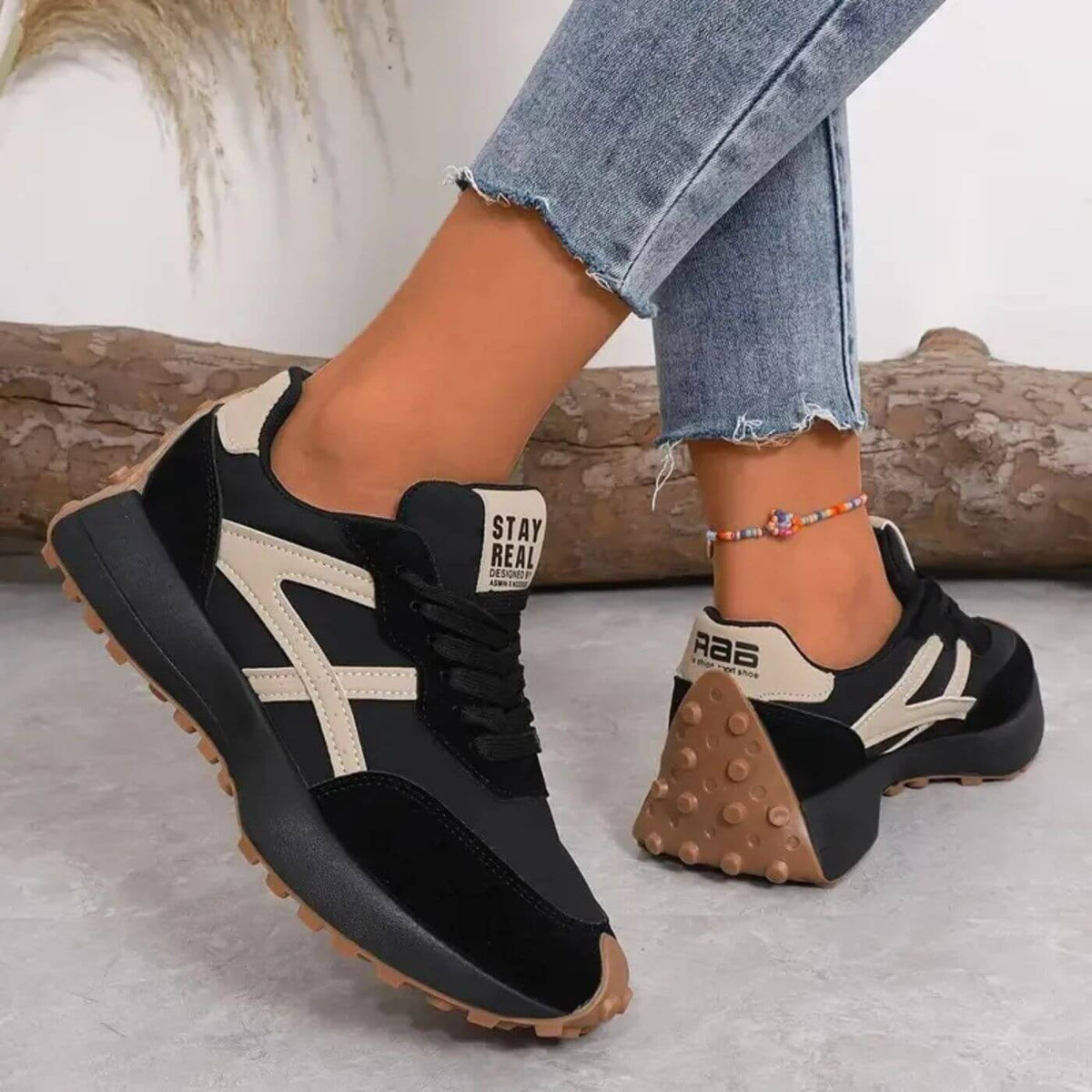 Candida Lace-Up Platform Sneakers