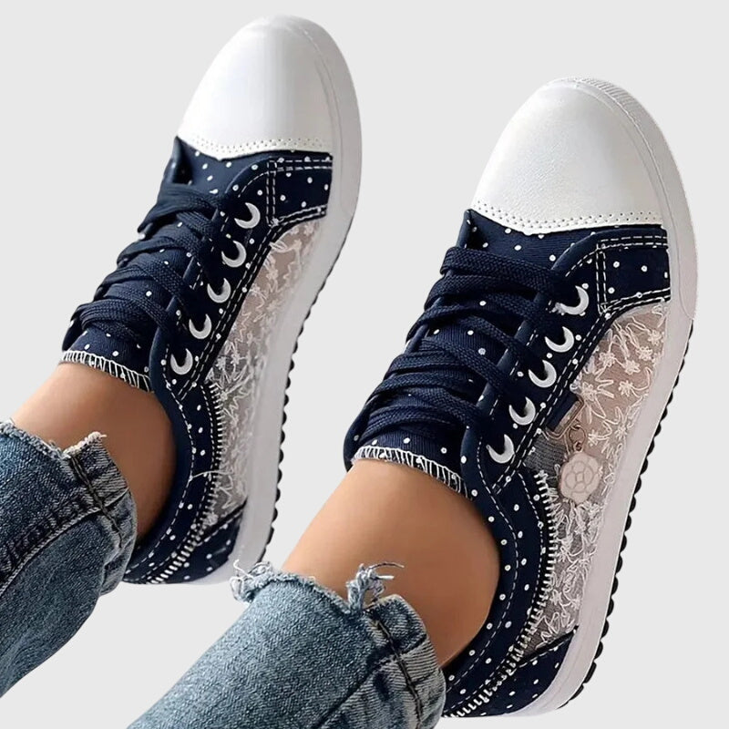 Tanneke Lace-Up Platform Sneakers