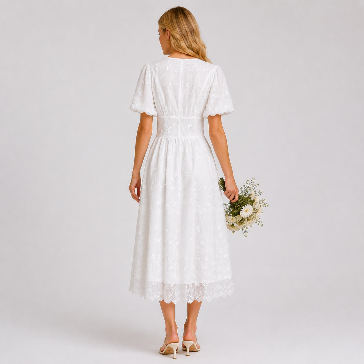 Margaux Floral Midi Dress