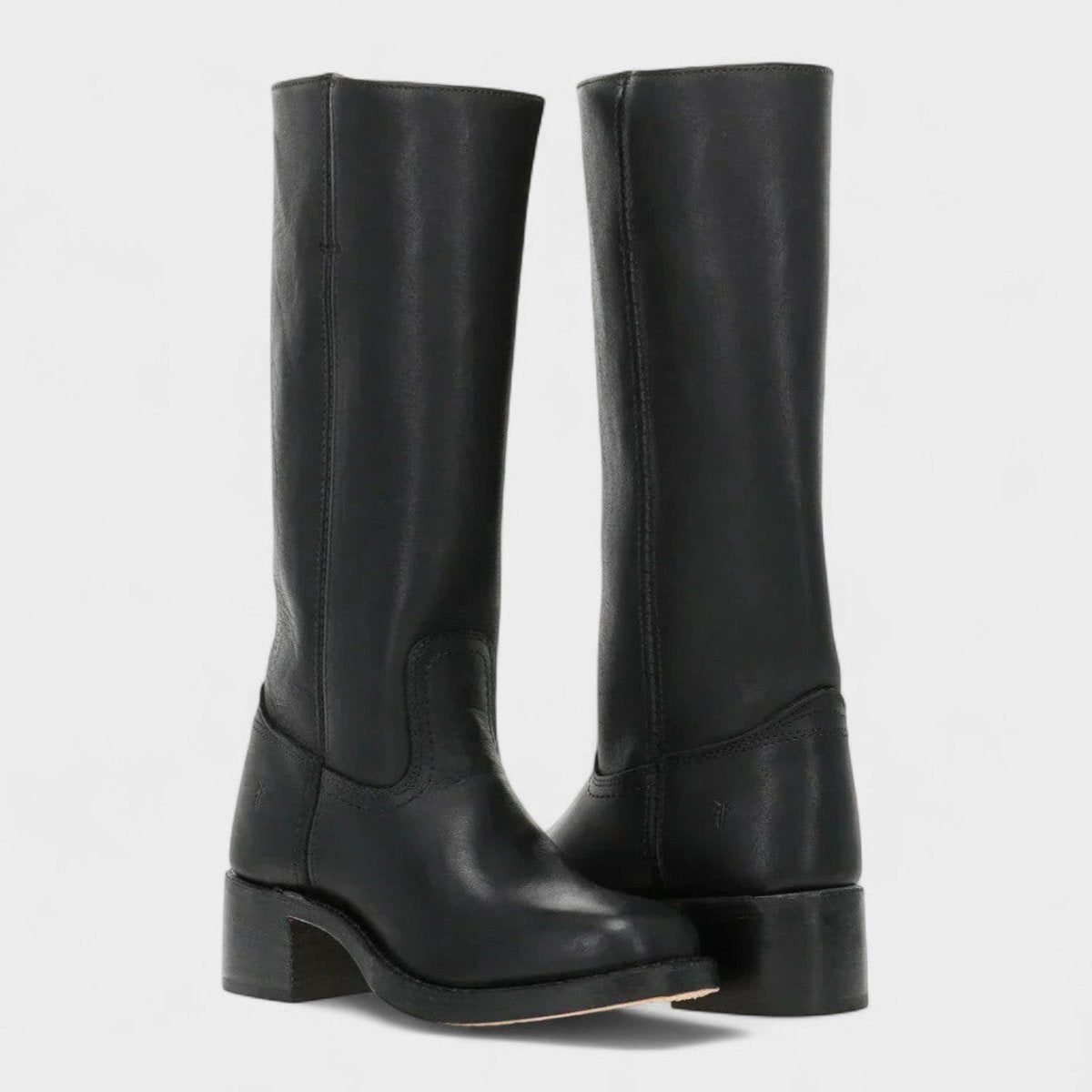 Rothaide Block Heel Knee-High Western Boots
