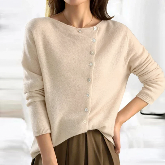Grietje Button-Down V-Neck Cardigan