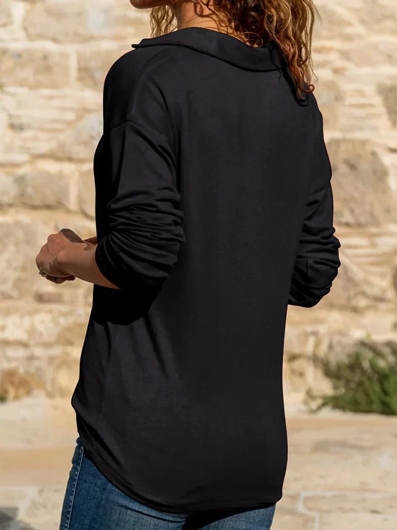 Aveza Half-Zip Pullover Sweater