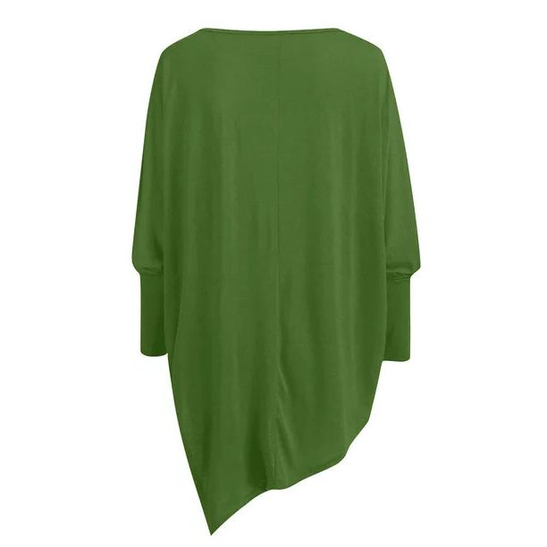 Maheut Asymmetrical Long Sleeve Top for Everyday