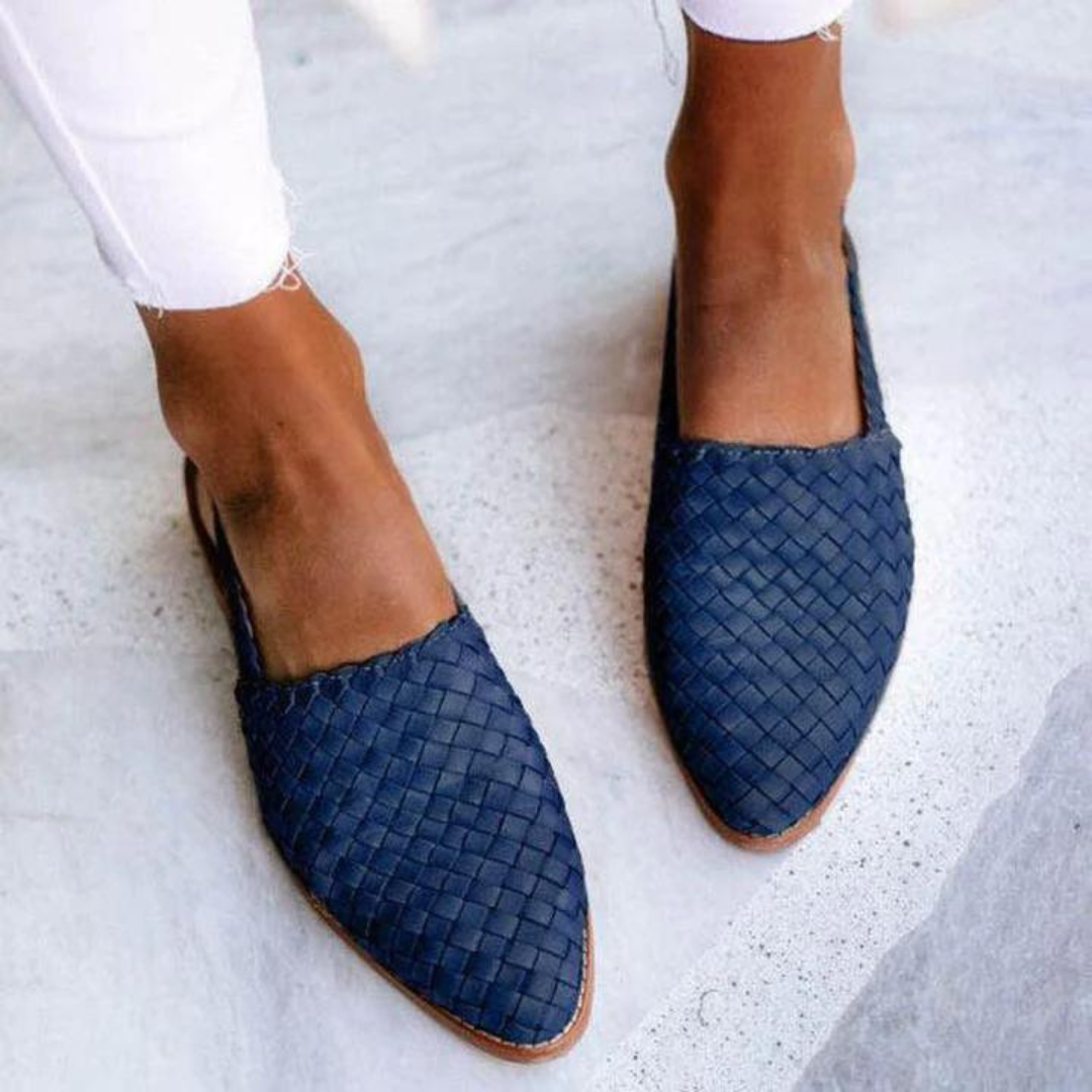 Nobuko Woven Ballet Flats