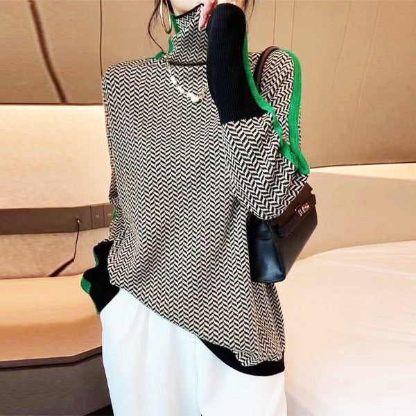 Osanna Chevron Knit Pullover