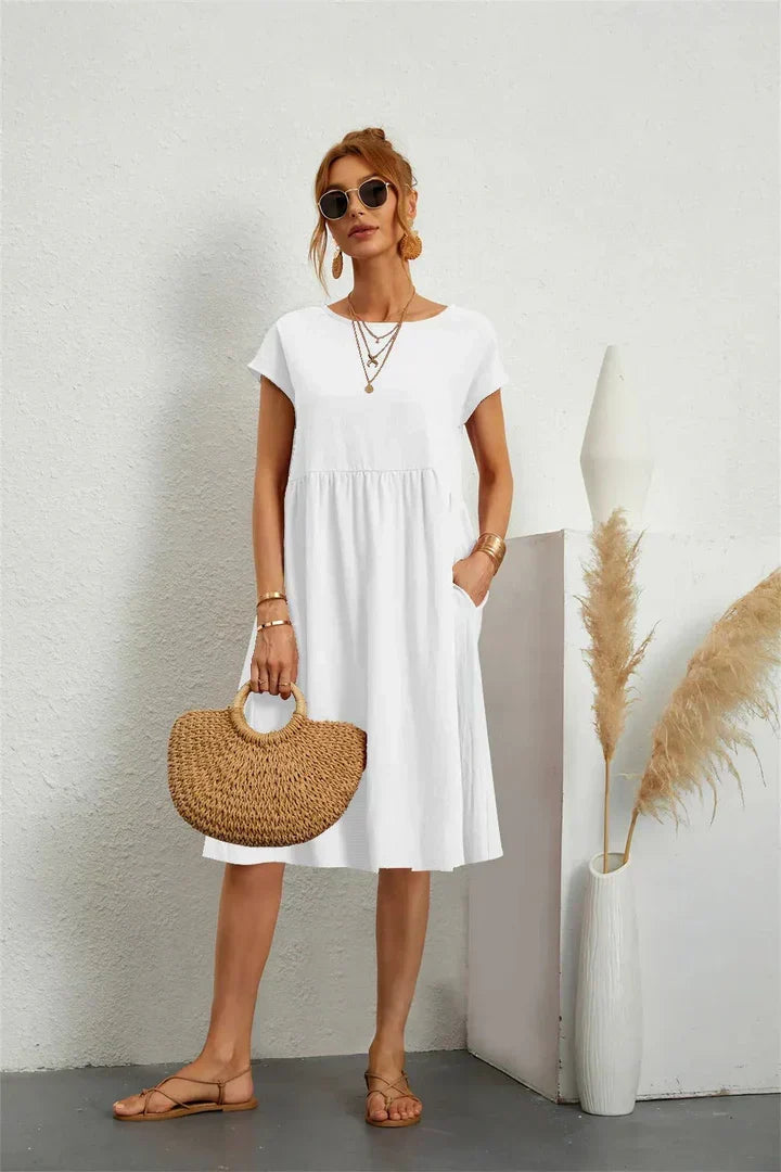Anthousa A-Line Pocket Dress