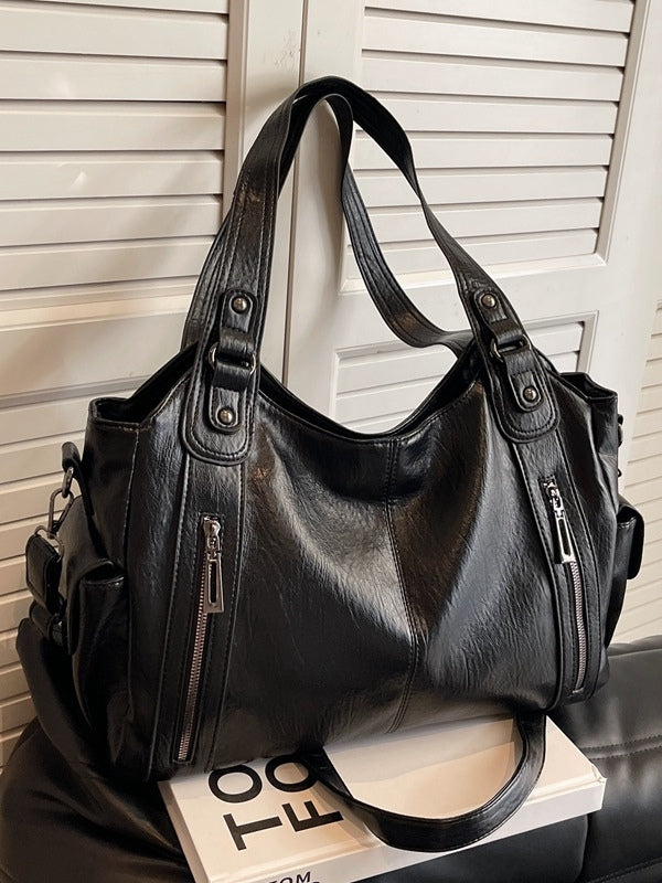 Fionnuala Zip-Up Hobo Bag