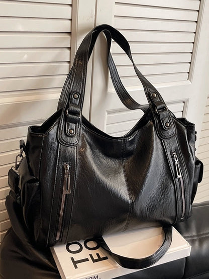 Fionnuala Zip-Up Hobo Bag