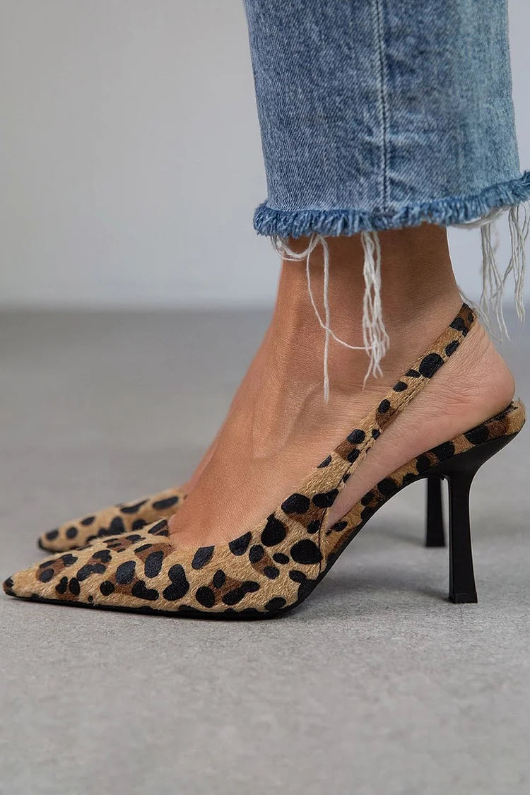 Birgitta Pointed Toe D'Orsay Heels