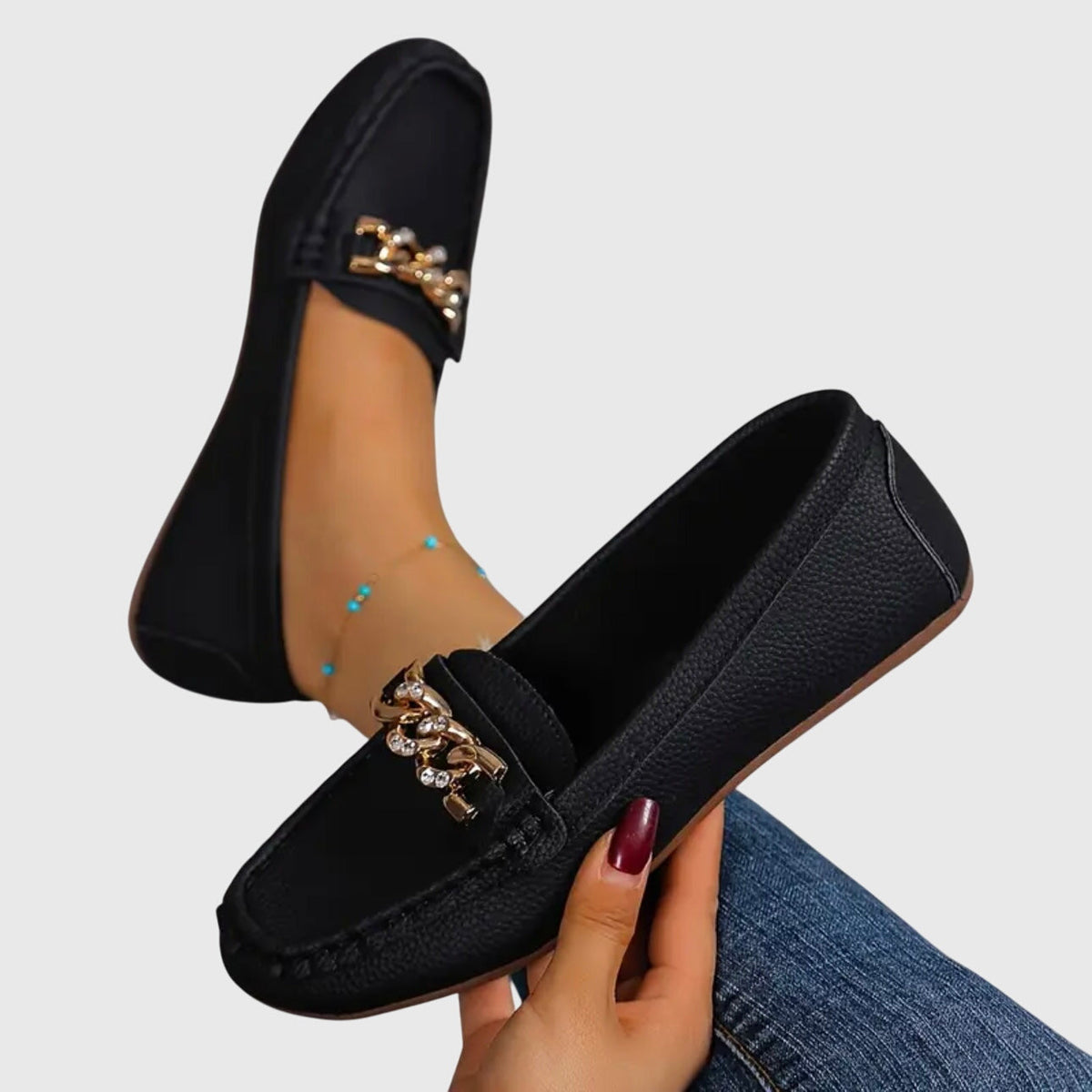 Zivile Loafers with Chain Detail