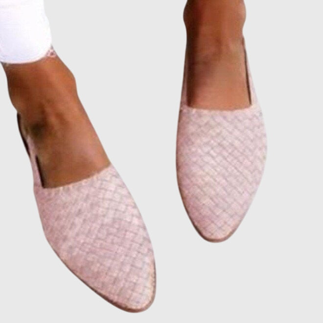 Kunigonde Woven Open Toe Loafers