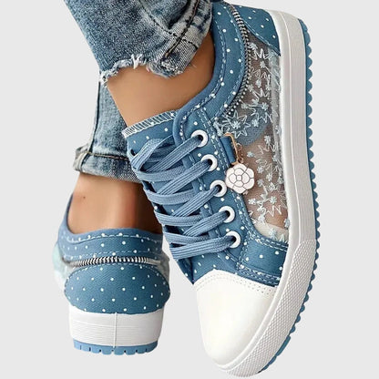 Tanneke Lace-Up Platform Sneakers