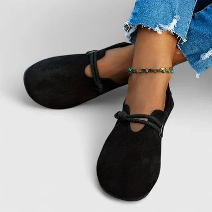 Paterna Loafers with Rope-Tie and Closed Toe