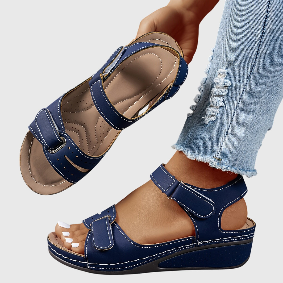 Mahiette Platform Wedge Sandals