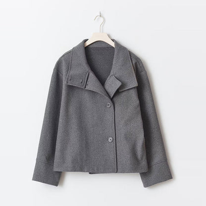 Hereswith Double-Breasted Short Coat