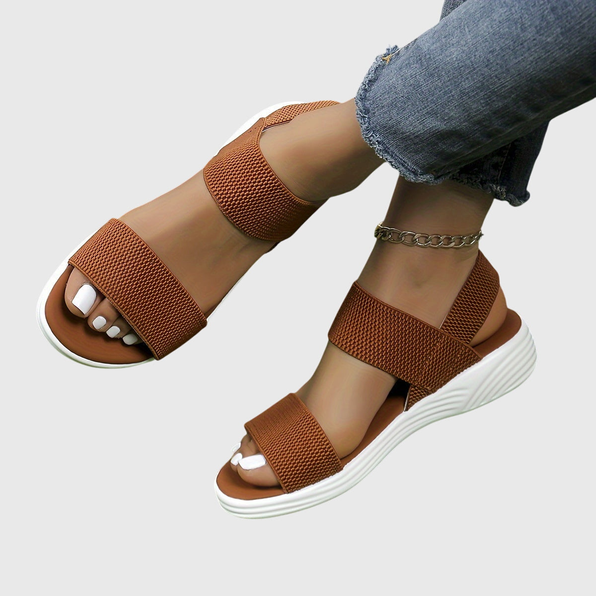 Raimbauda Platform Slide Sandals
