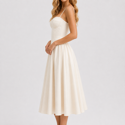 Vivienne Elegant Midi Dress