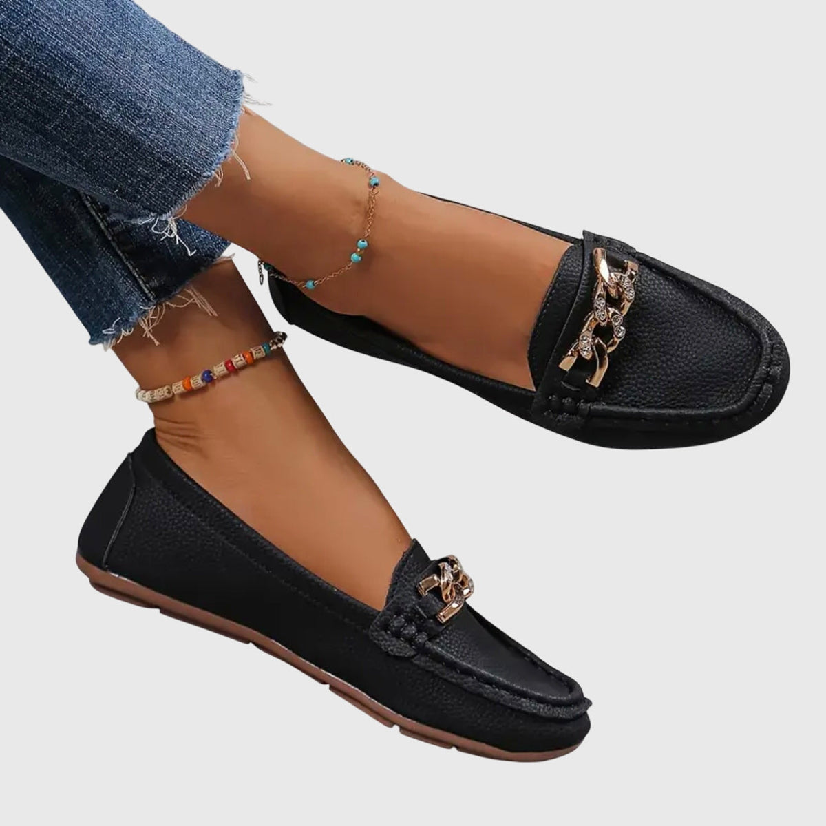 Zivile Loafers with Chain Detail