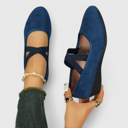 Judicaelle Ankle Strap Platform Wedge Shoes