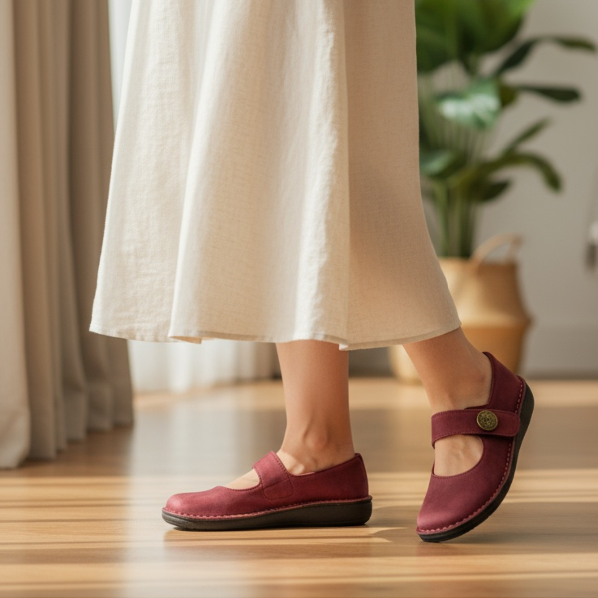 Godgifu Mary Jane Strap Shoes