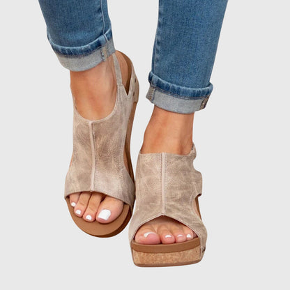 Marotte Platform Open Toe Sandals