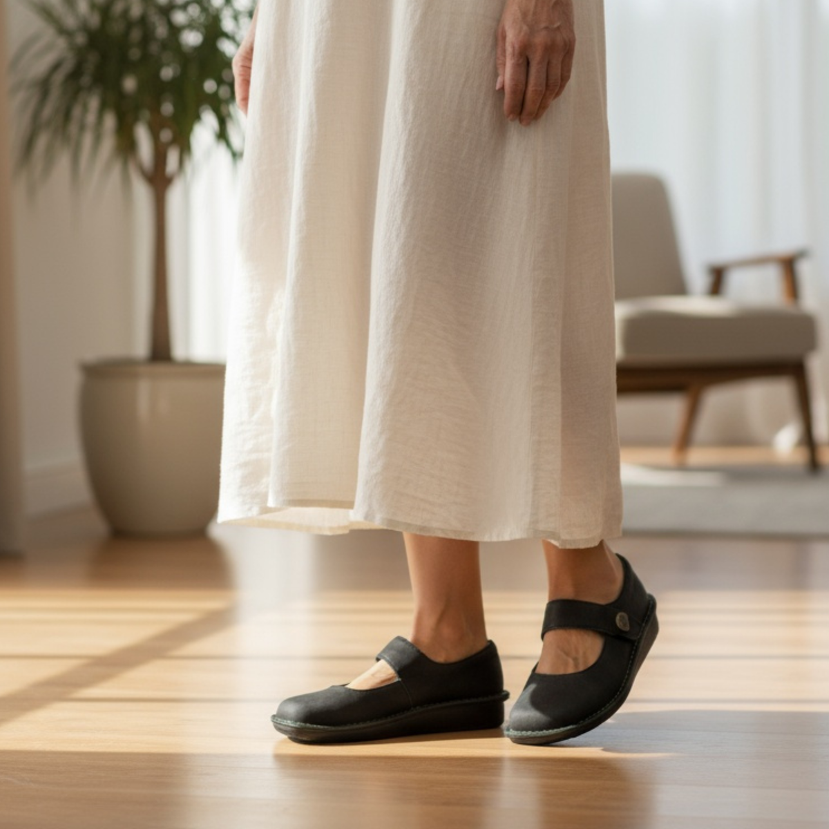 Godgifu Mary Jane Strap Shoes
