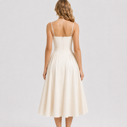 Vivienne Elegant Midi Dress