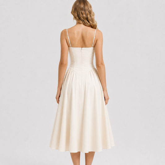 Vivienne Elegant Midi Dress