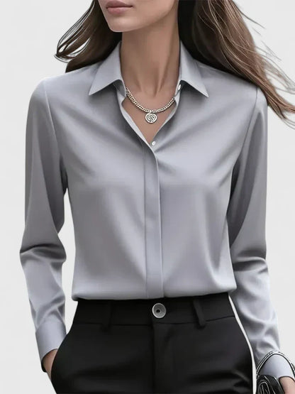 Fronilde Oversized Button-Down Shirt
