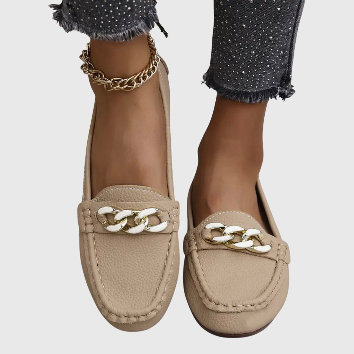 Zivile Loafers with Chain Detail