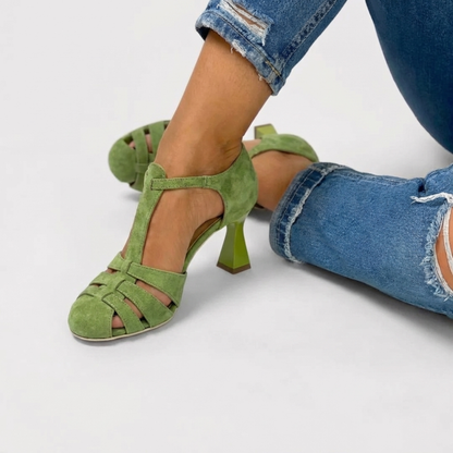 Ileana Strappy Block Heel Sandals