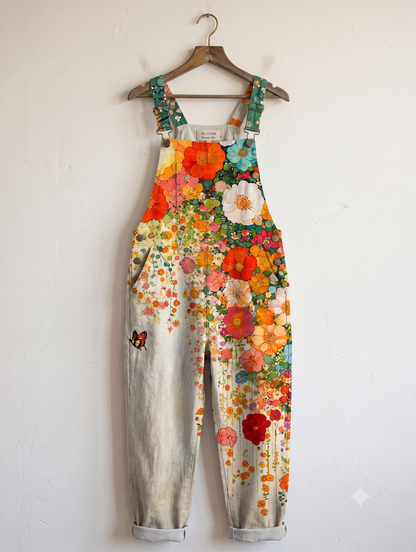 Habiba Floral Wide Leg Jumpsuit