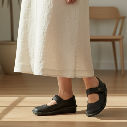 Godgifu Mary Jane Strap Shoes