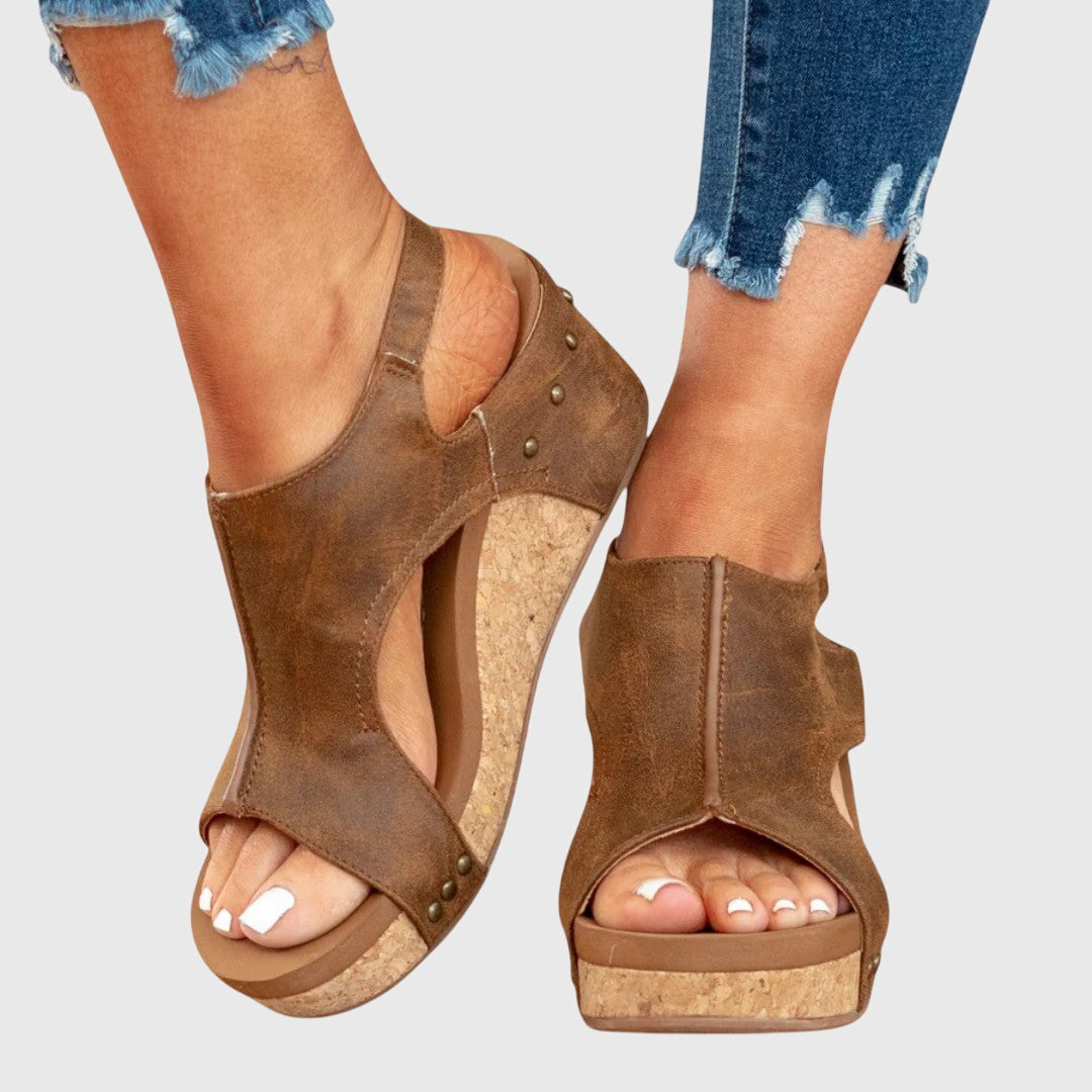 Marotte Platform Open Toe Sandals