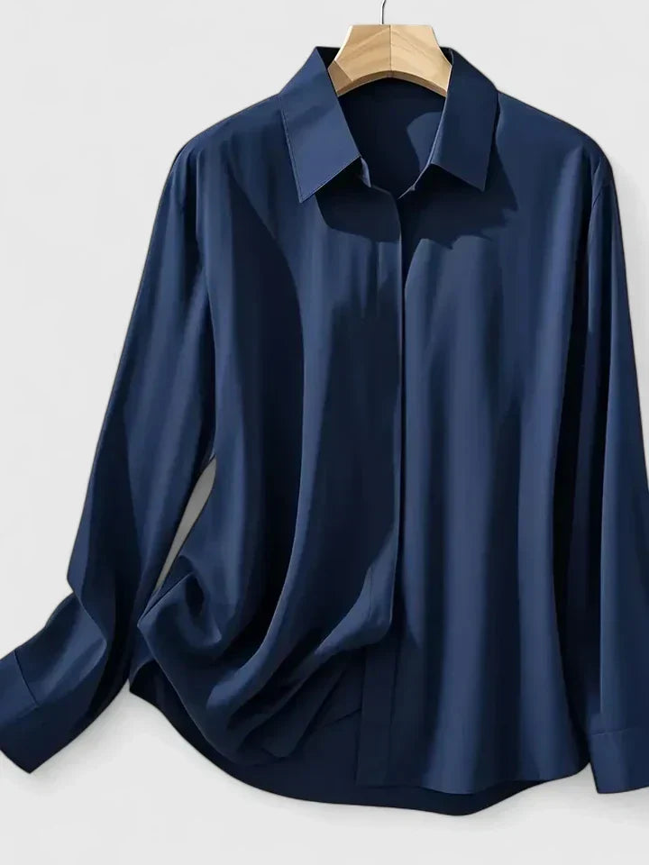 Fronilde Oversized Button-Down Shirt