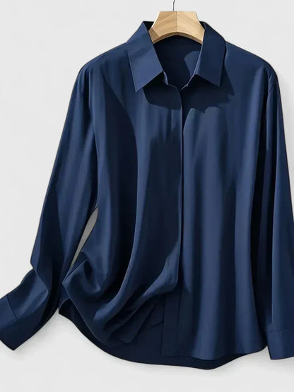 Fronilde Oversized Button-Down Shirt
