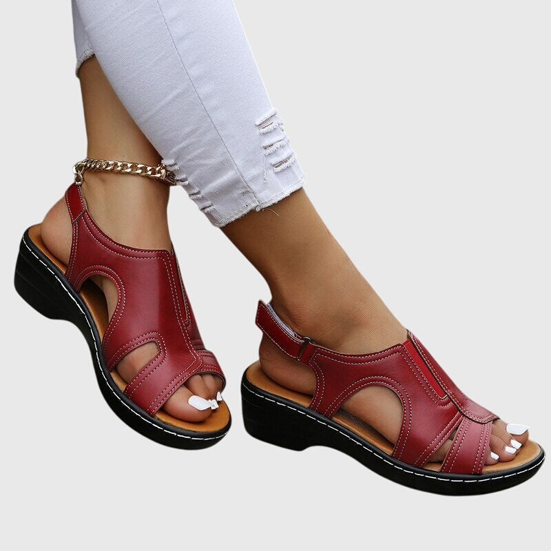 Emiliana Open Toe Platform Sandals