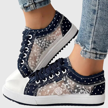Tanneke Lace-Up Platform Sneakers