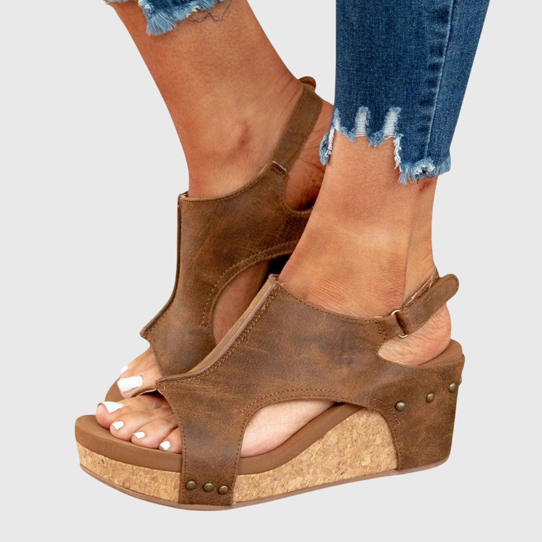 Marotte Platform Open Toe Sandals