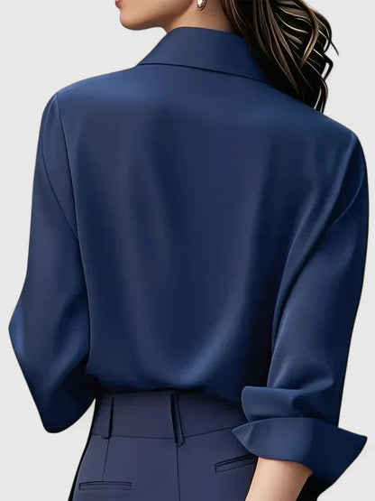 Fronilde Oversized Button-Down Shirt