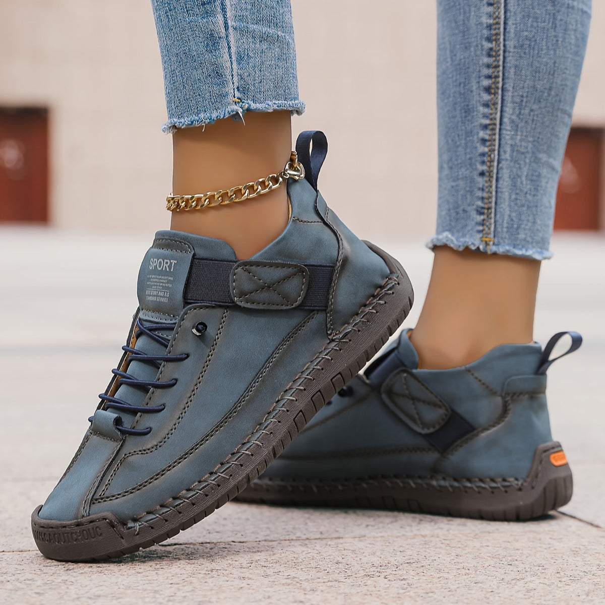 Riccarda Lace-Up Ankle Sneakers