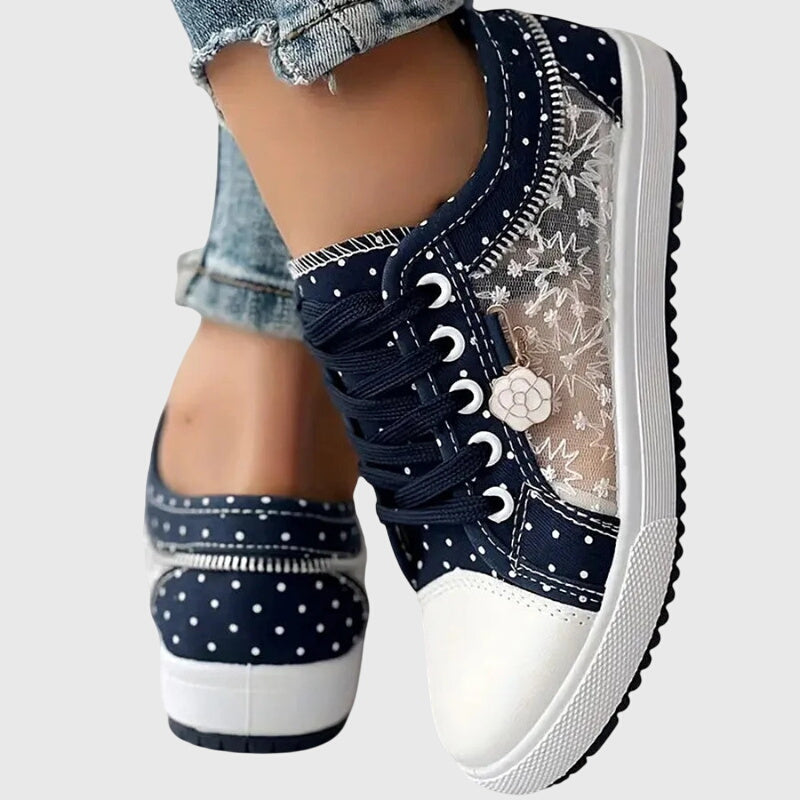 Tanneke Lace-Up Platform Sneakers