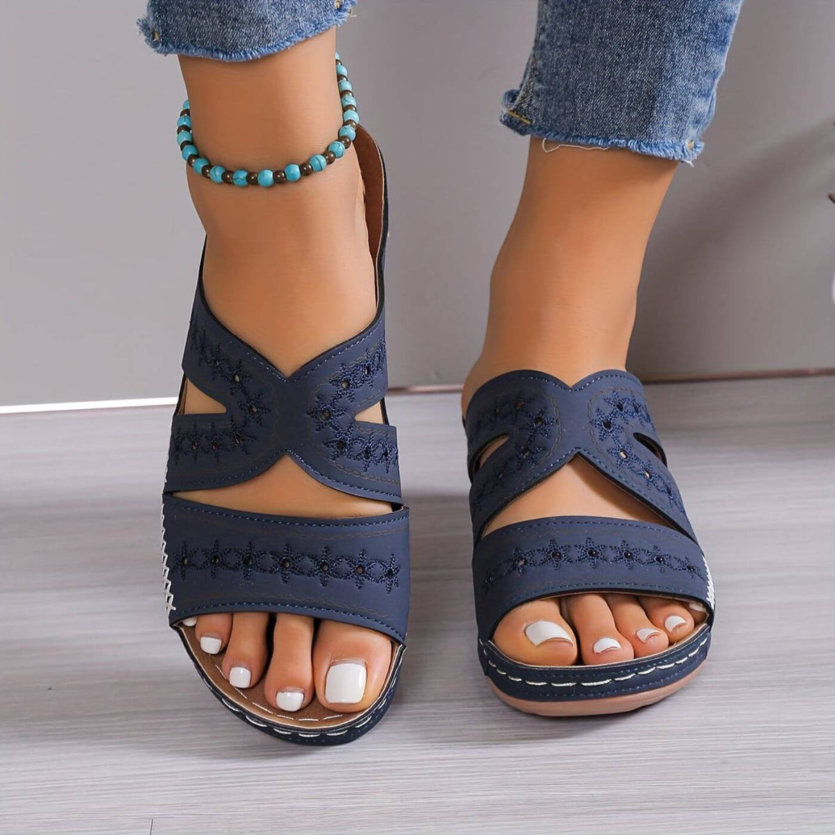 Jorunn Open Toe Strappy Sandals