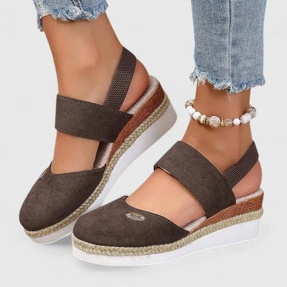 Urraque Platform Espadrille Slingback Sandals