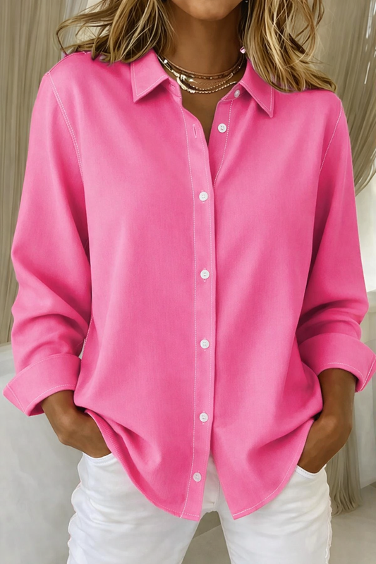 Drahomira Oversized Button-Down Shirt